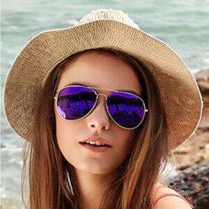 Luenx-On my way, , sunglasses, Purple,case.